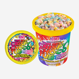 Nims Crispy Choco Tub 250g (Mini Rainbow Coco Crunch)