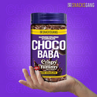 SnackGang (SG) Crispy Cereal Yummy Dark Chocolate